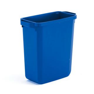 Odpadkový kôš na triedenie odpadu Oliver, objem 60 L, modrý